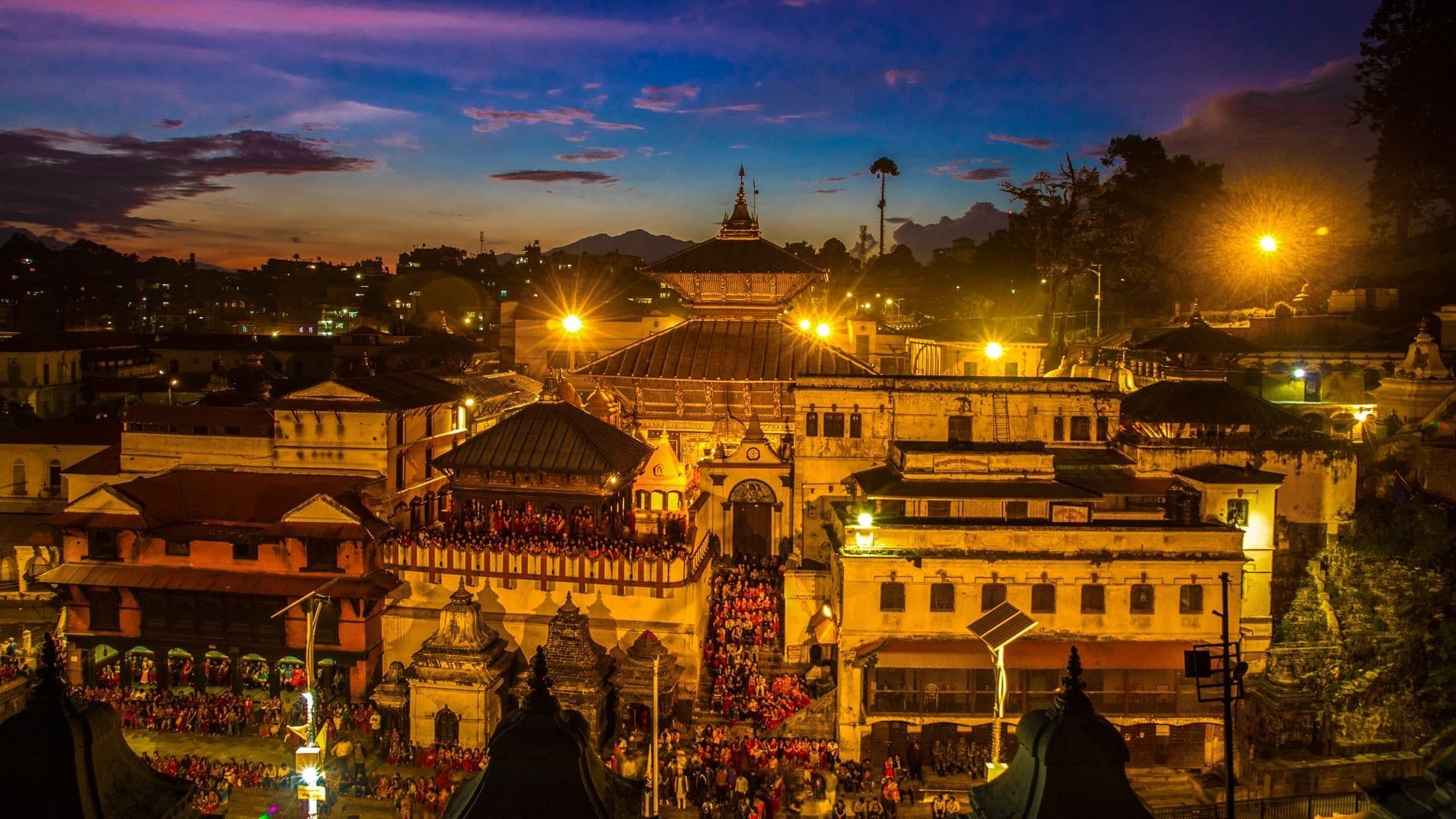 East view of Pashupatinath temple